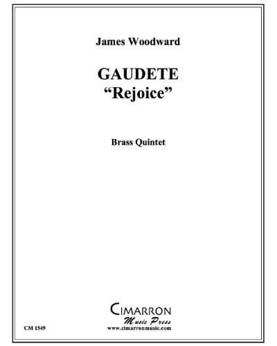 Gaudete 'Rejoice' — James Woodward
