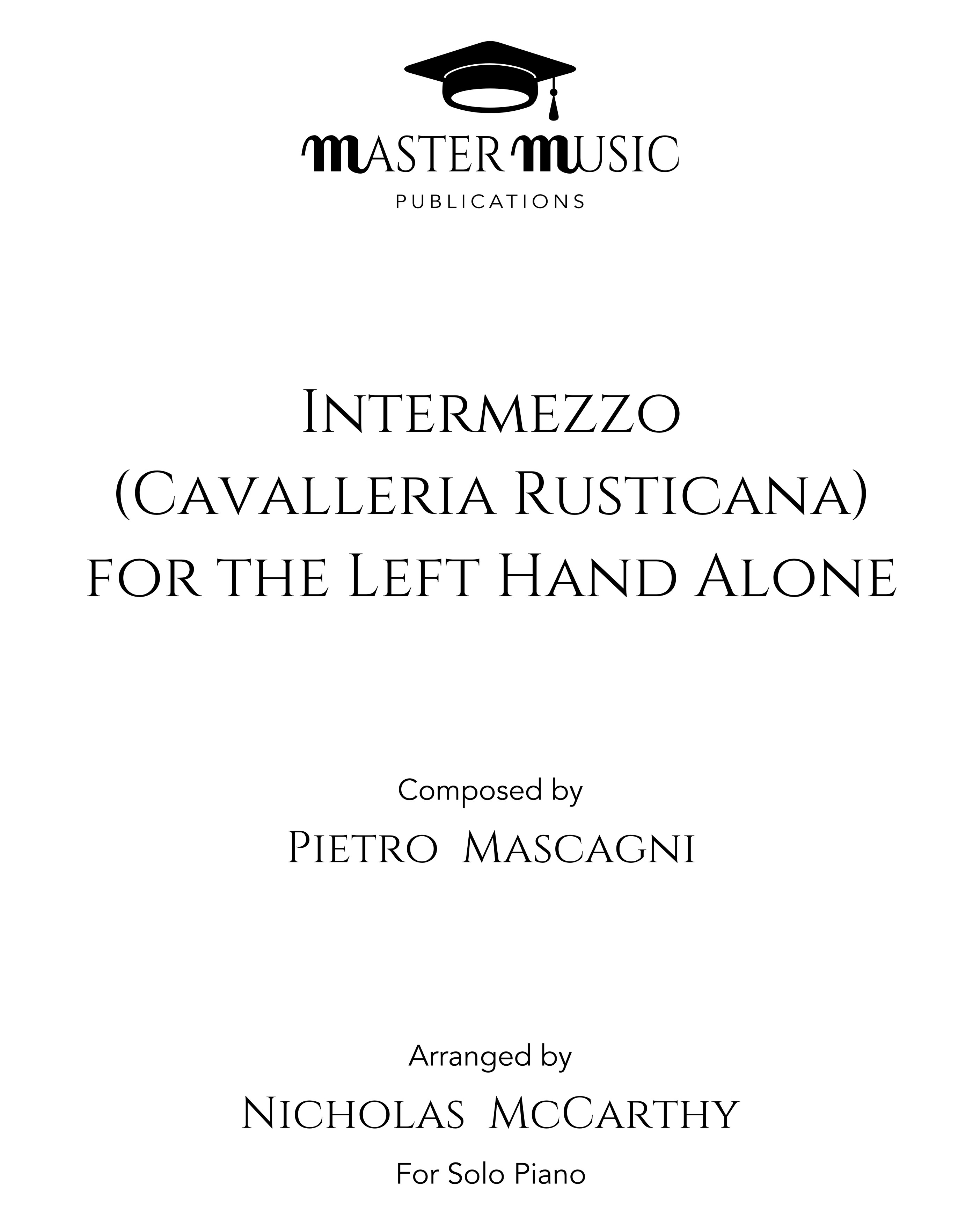 Intermezzo (from 'Cavalleria Rusticana') — 马斯卡尼