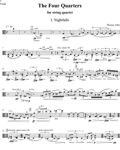 Four Quarters, The, op. 28 — 托马斯·阿德斯
