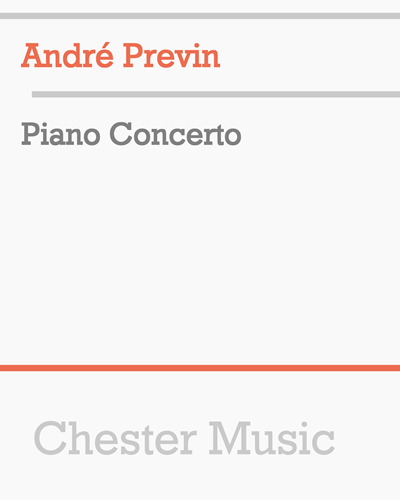 Piano Concerto — 安德烈·普列文