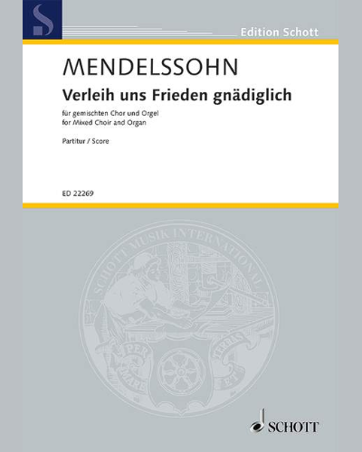 Verleih uns Frieden gnädiglich — 门德尔松