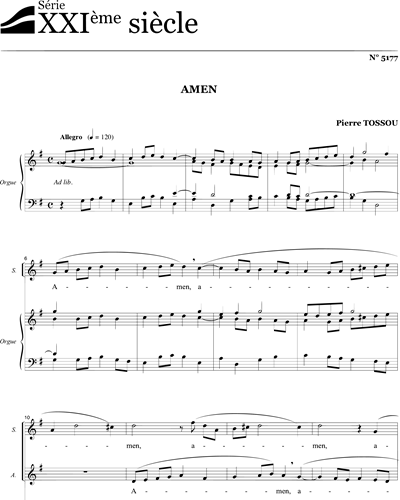 Amen - Tossou — Pierre Tossou