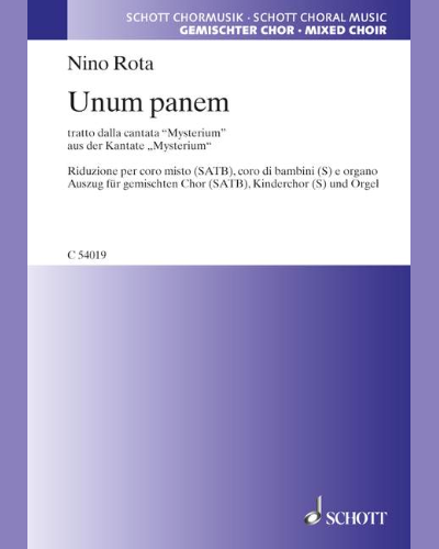 Unum panem — 尼诺·罗塔
