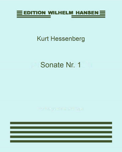 Sonate Nr. 1 — Kurt Hessenberg