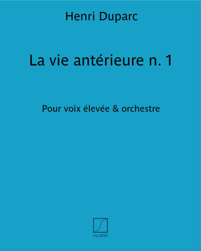 La vie antérieure No. 1 — 迪帕克