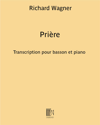 Prière (from 'Rienzi') — 瓦格纳