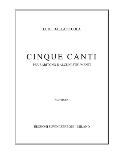 Cinque Canti — 达拉皮科拉