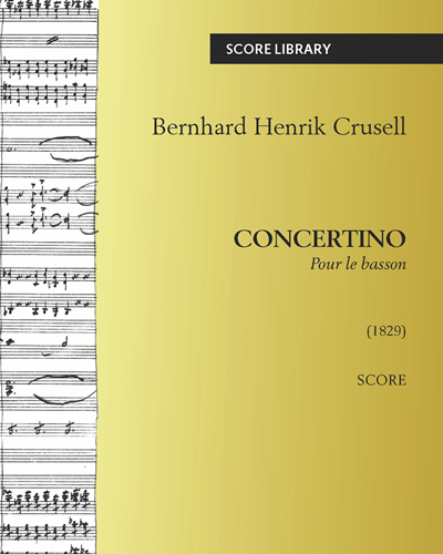 Concertino for Bassoon — Bernhard Crusell