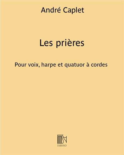 Les prières — André Caplet