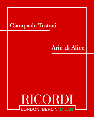 Arie di Alice — Giampaolo Testoni