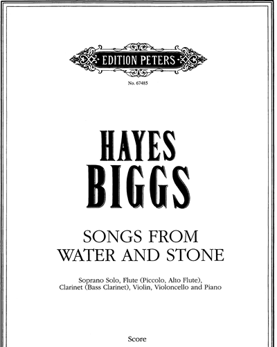 Songs from Water & Stone — Hayes Biggs