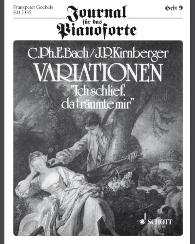 Variations of the Song "Ich schlief, da träumte mir" — Carl Philipp Emanuel Bach