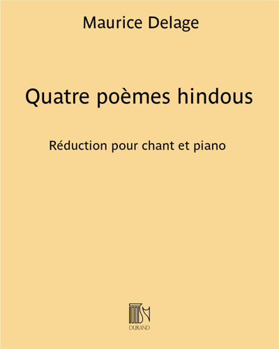 Quatre poèmes hindous — Maurice Delage