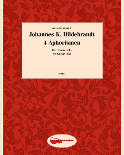 4 Aphorismen — Johannes K. Hildebrandt