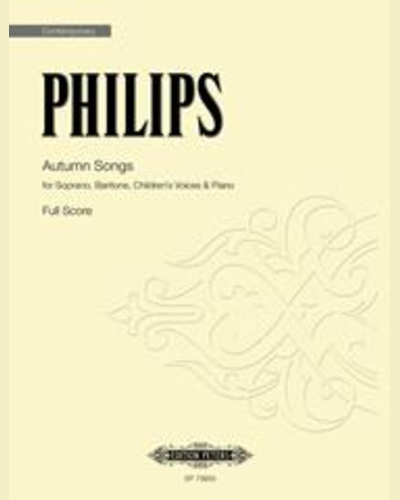 Autumn Songs (Full Score) — Julian Philips