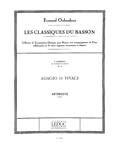 Adagio et Vivace — Giorgio Antoniotto