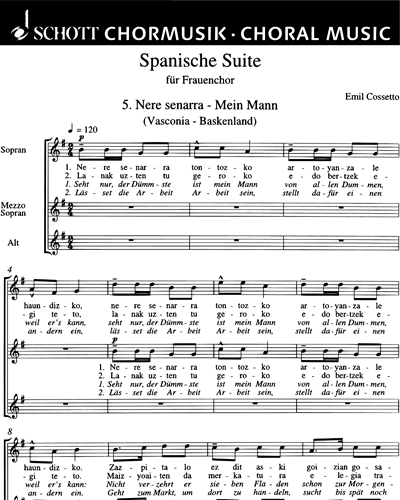 Spanische Suite — Emil Cossetto