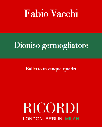 Dioniso germogliatore — Fabio Vacchi