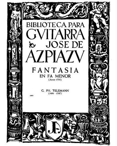 Fantasia in F minor — 泰勒曼