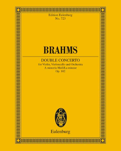 Double Concerto in A minor, op. 102 — 勃拉姆斯