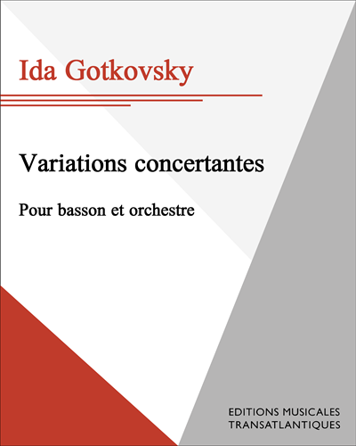 Variations concertantes — Ida Gotkowsky