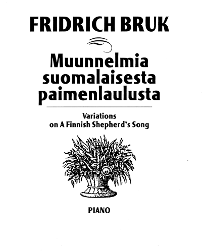 Variations on A Finnish Shepherd's Song — Fridrich Bruk