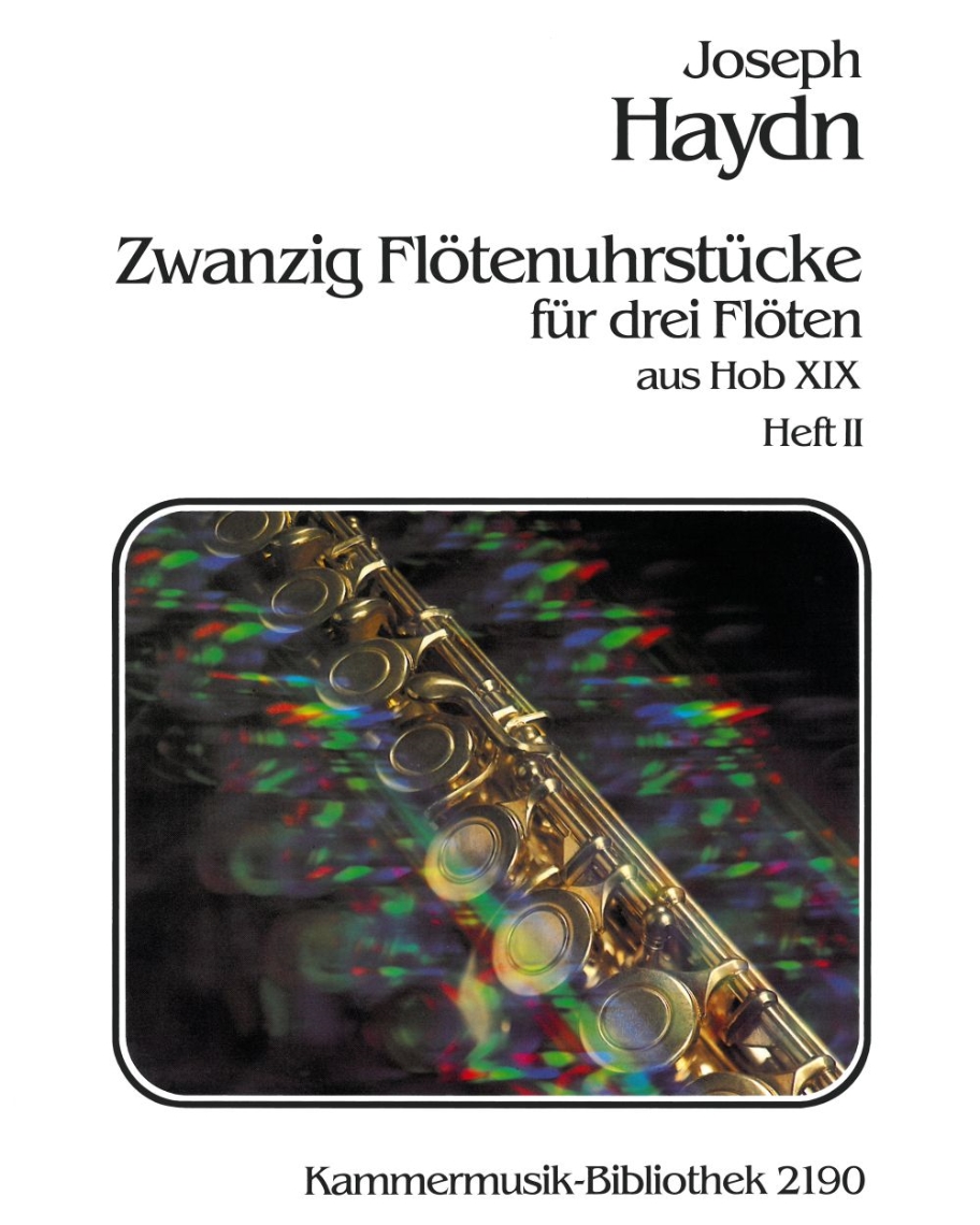Twenty Flute Clock Pieces from Hob. XIX - Book II — 海顿