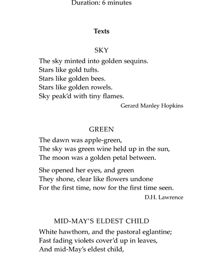 Moments of Vision — David Matthews