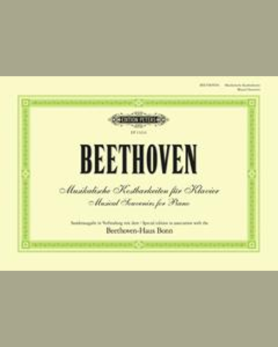 Musical Souvenirs for Piano — 贝多芬