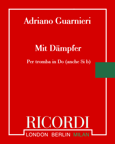 Mit Dämpfer — Adriano Guarnieri