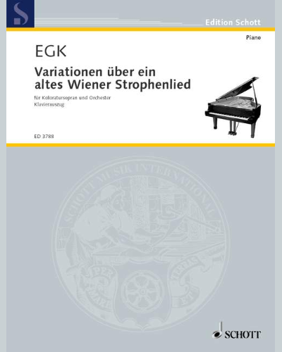 Variations on an Old Viennese Strophic Song — Werner Egk