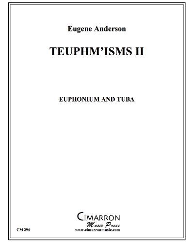 Teuphm'isms II — Eugene Anderson