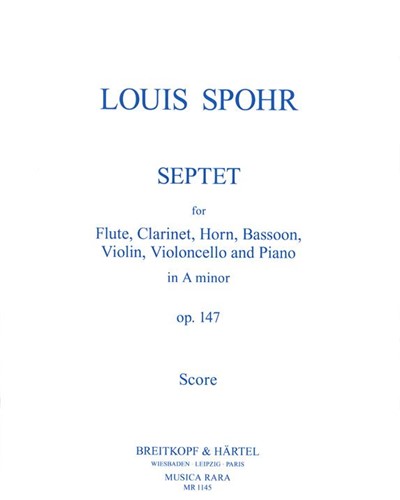 Septett in A minor, op. 147 — 施波尔