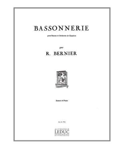 Bassonnerie — René Bernier