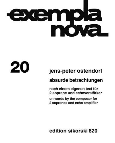 Absurd Considerations — Jens-Peter Ostendorf