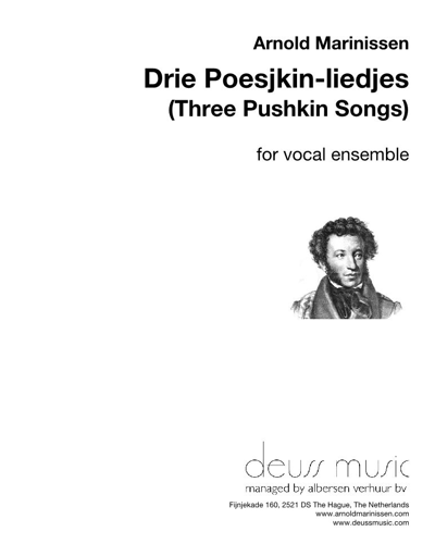 Three Pushkin Songs — Arnold Marinissen