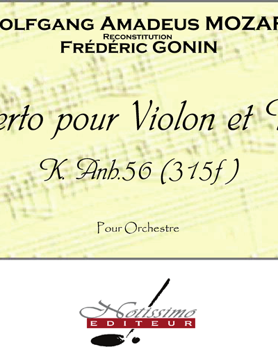 Concerto for Violin, Piano and Orchestra — 莫扎特