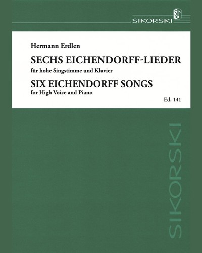 Six Eichendorff Songs — Hermann Erdlen