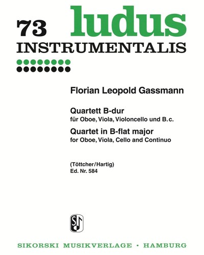 Quartet in B-flat major — Florian Leopold Gassmann