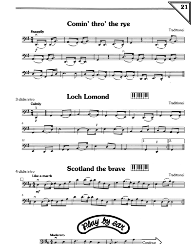 "Comin' Thro' The Rye" & "Loch Lomond" & "Scotland The Brave" — 传统