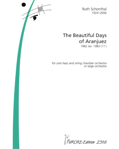 The Beautiful Days of Aranjuez — Ruth Schönthal