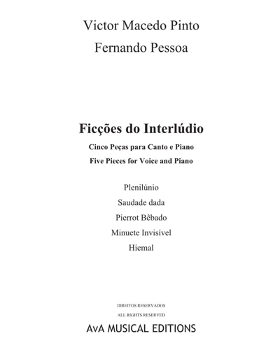 Ficções do Interlúdio — Victor Macedo Pinto