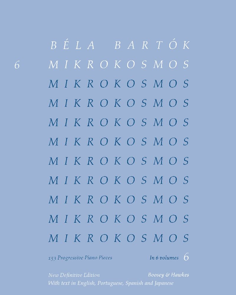 Mikrokosmos, Vol. 6 — Béla Bartók