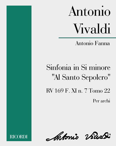 Sinfonia in B minor, RV 169 'Al Santo Sepolcro' — Antonio Vivaldi