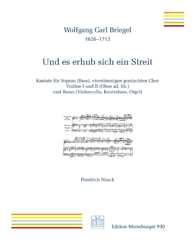 Und es erhub sich ein Streit — Wolfgang Carl Briegel