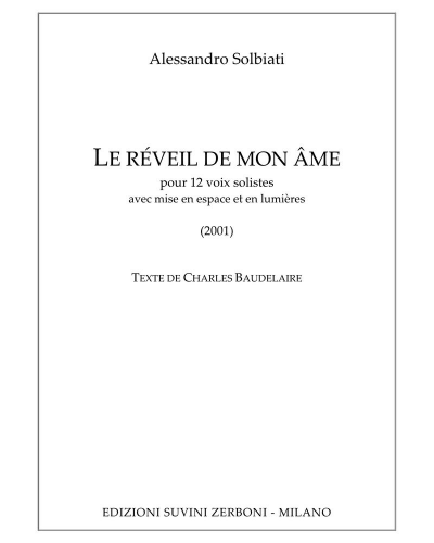 Le Réveil de mon Ame — Alessandro Solbiati