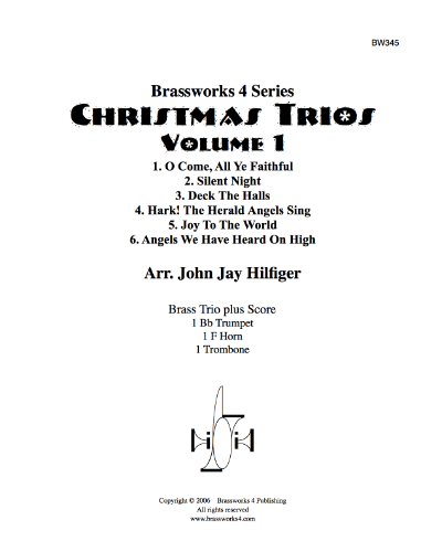 Christmas Trios, Volume 1 — Various