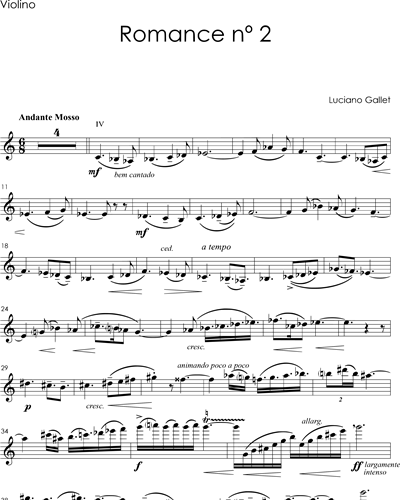Romance nº 2 — Luciano Gallet