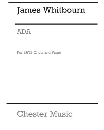Ada — James Whitbourn