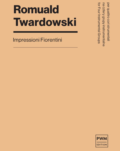 Impressioni fiorentini — Romuald Twardowski